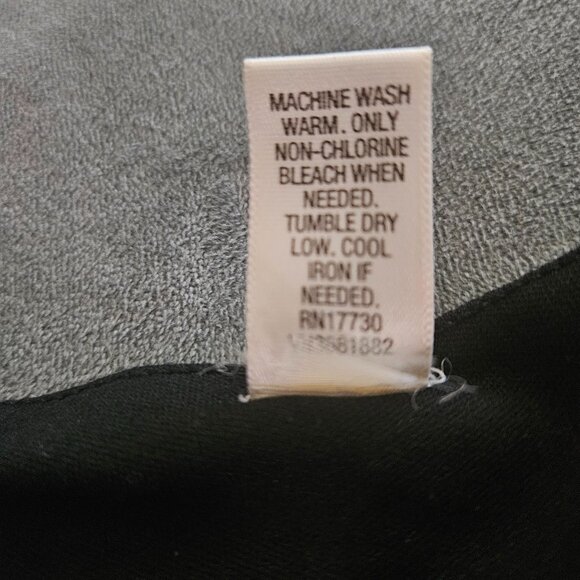 Merona Black and White Floral Blouse, Sz S - Picture 5 of 5